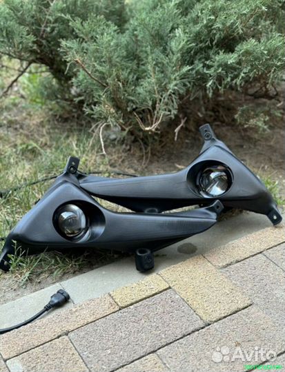 Лазерные туманки Hyundai Solaris 1 рестайлинг