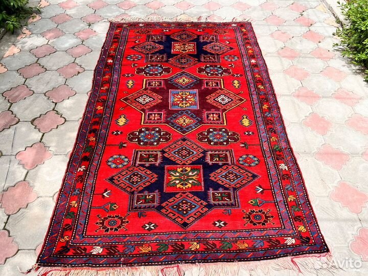 Антикварный ковер ручной работы