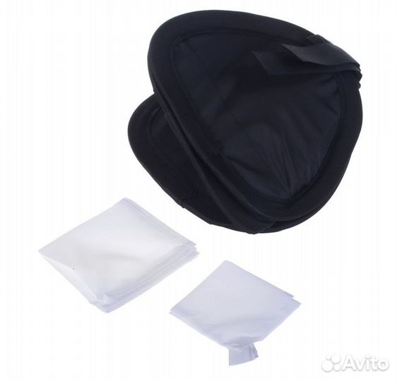 Универсальный софтбокс для внешней вспышки 23 см