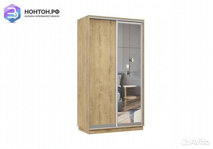 Шкаф-купе двухдверный Вега бунратти