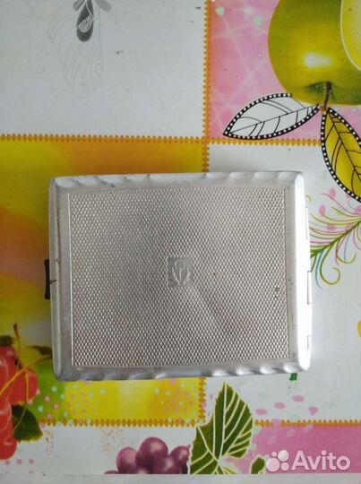 Портсигар серебряный СССР