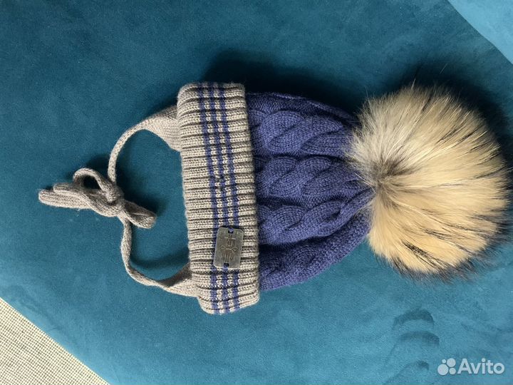 Шапка зимняя шерстяная на мальчика DeCoussart 48 р