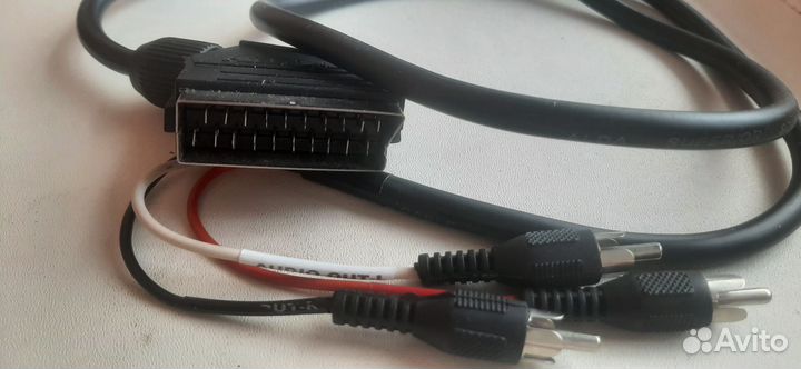 Кабель аналоговый аудио-видео scart