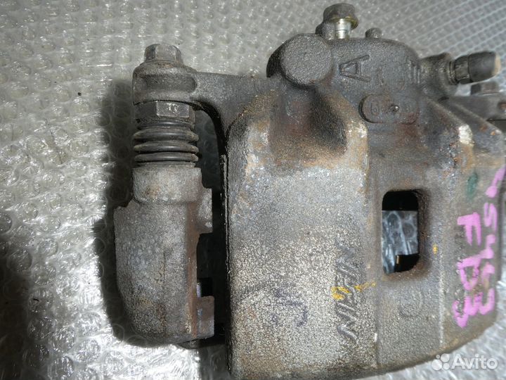 Суппорт передний левый тормозной Honda Civic 4D