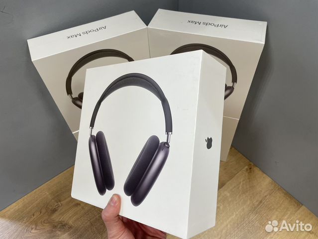 Наушники AirPods Max (Премиум качество) черный