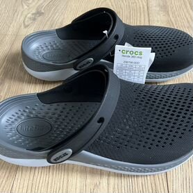 Crocs новые сабо Literide 360 Black 42/43/44/45/46