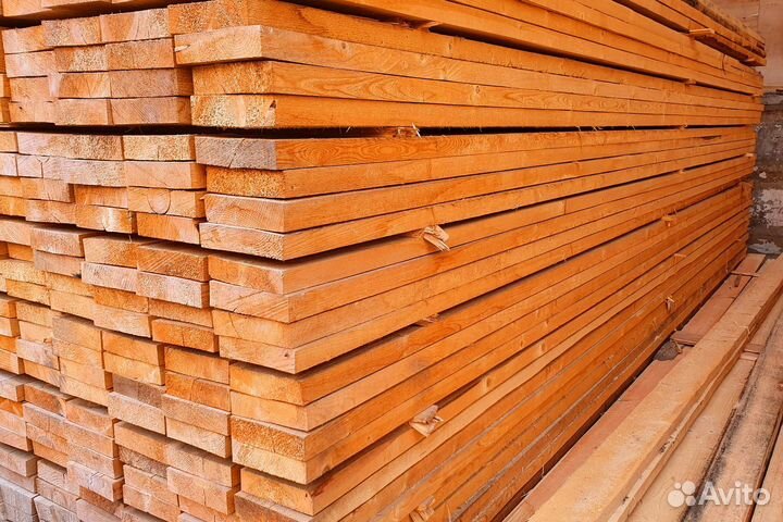 Доска от производителя 50х150х6000мм, сосна, опт