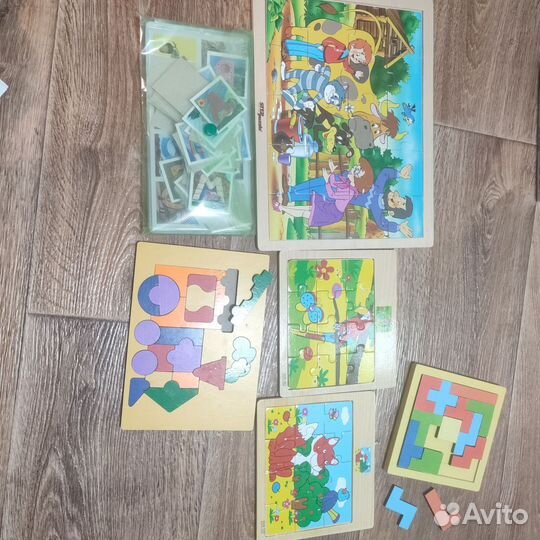 Пакет развивающих пазлов/лото