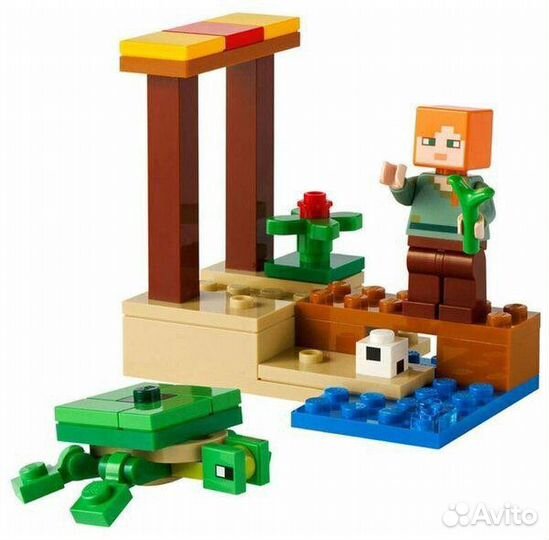 Lego Minecraft 30432 Черепаший пляж