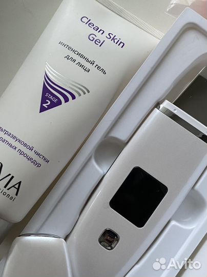 Аппарат для ультразвуковой чистки лица + гель