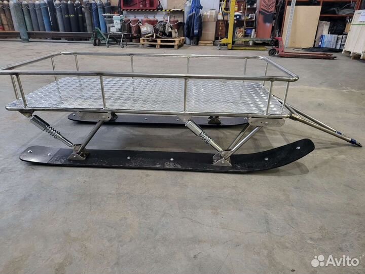 Сани волокуши для снегохода