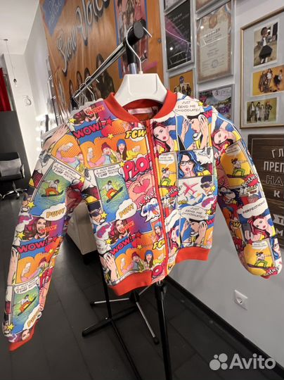 Бомбер для девочки