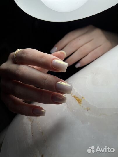 Маникюр с покрытием гель лак