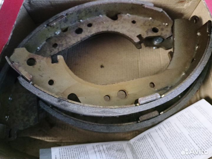 Колодки задние Тойота, Фольцваген