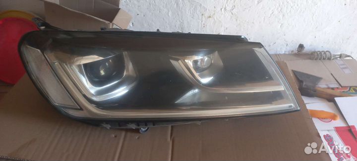 Фара volkswagen touareg 2