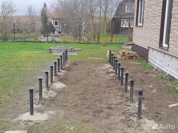 Винтовые сваи