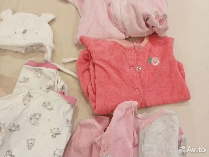 Детские вещи пакетом на девочку от 1 до 3 м