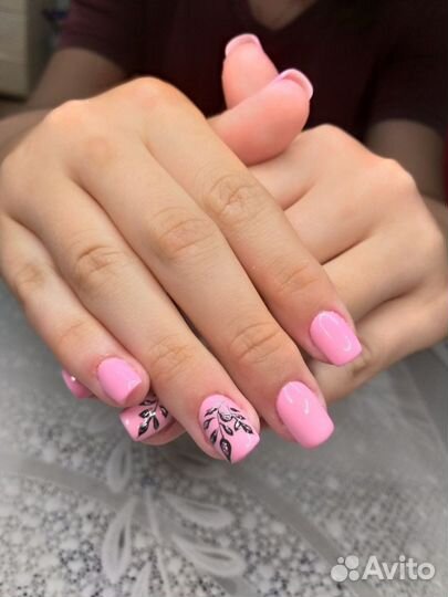 Наращивание ногтей Акрилом, Полигель