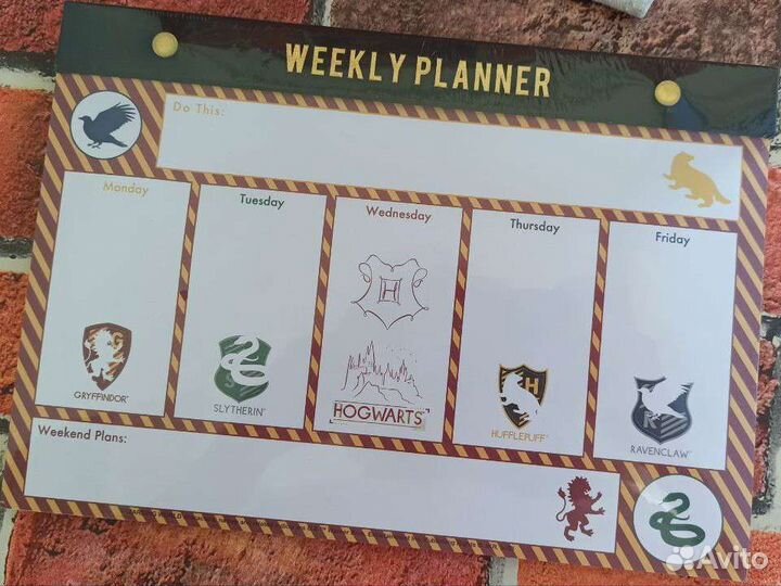 Гарри Поттер планер и две пары носков Хогвартс