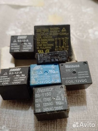 Реле с катушкой 12 v