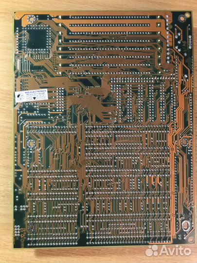 Материнская плата 386DX40 с 4Mb памяти