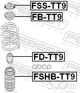 Подшипник опоры амортизатора переднего Ford Tr