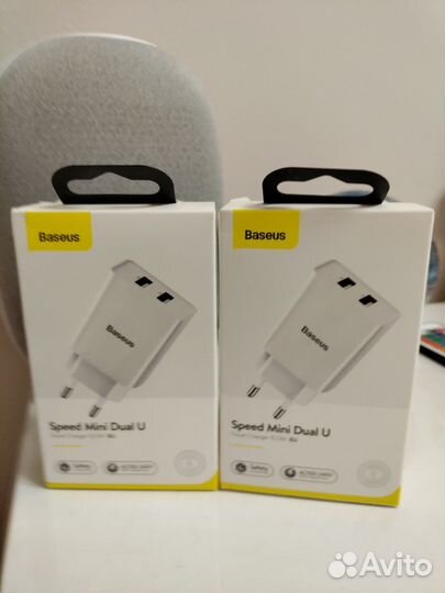 Зарядное устройство baseus Speed Mini Dual U