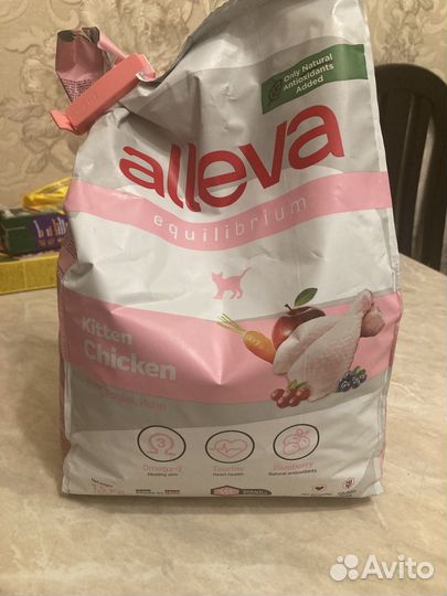 Корм Alleva для котят 1,5 кг