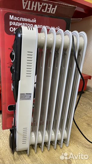 Масляный радиатор напольный омпт-7Н (1,5 кВт) Реса