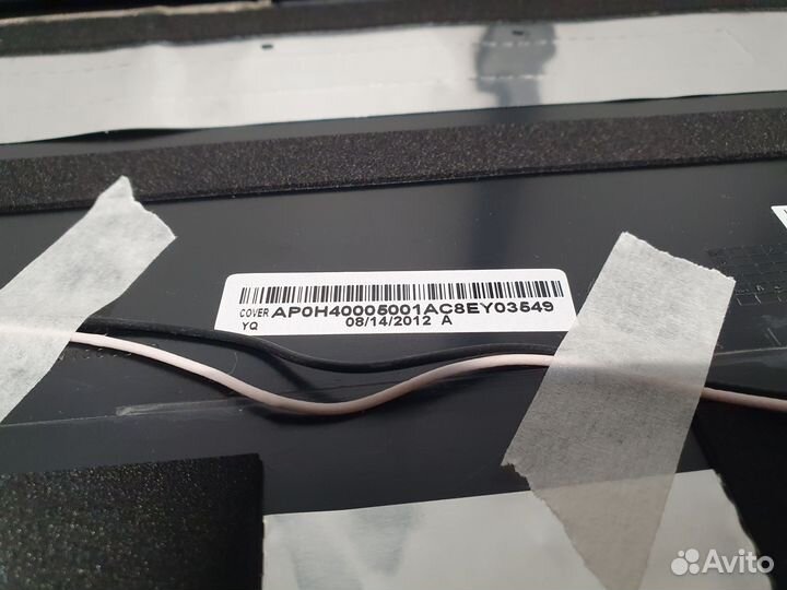 Верхняя часть в сборе Lenovo G780, крышка, рамка