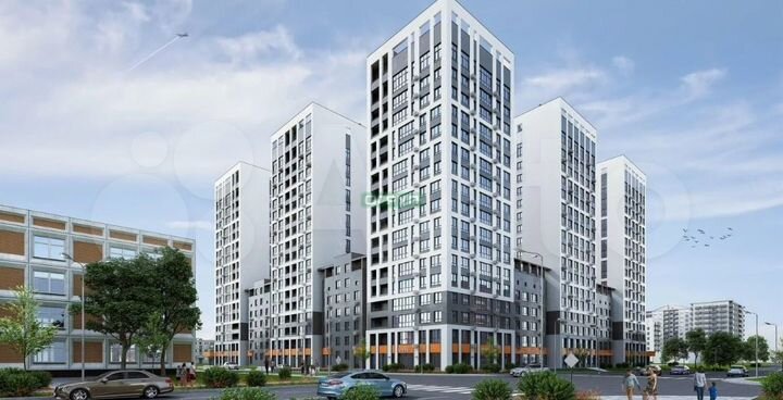 3-к. квартира, 114 м², 9/17 эт.