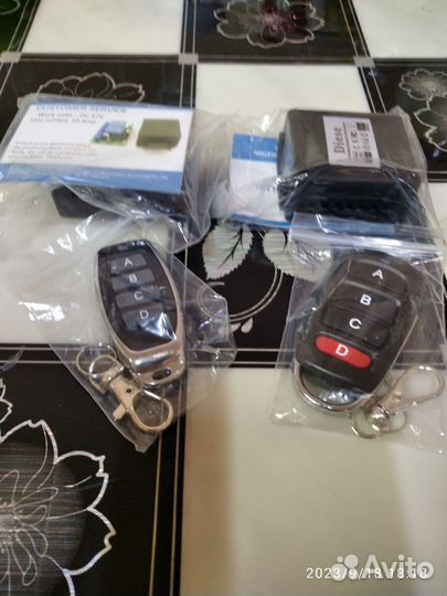 Радиоуправляемое реле 12В 433мгц 1 и 2 канальное