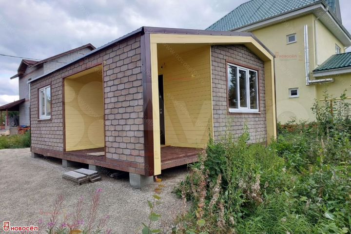 Дом 30,2 м² на участке 9 сот.