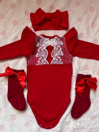 Боди для девочки нарядное мимилав