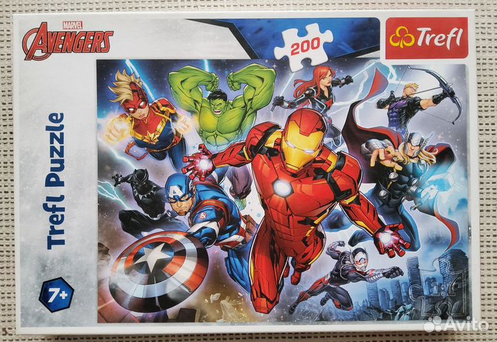 Пазл (набор Мстители из 4 коробок)