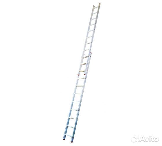 Двухсекционная выдвижная лестница corda 2х11
