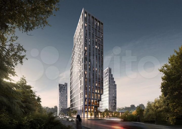 2-к. квартира, 46,2 м², 13/31 эт.