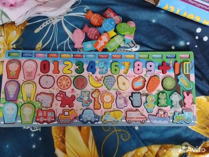 Деревянный сортер монтессори