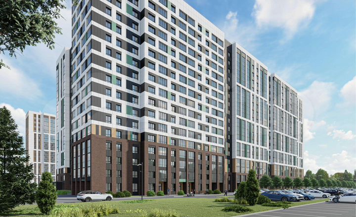 Квартира-студия, 41 м², 3/3 эт.