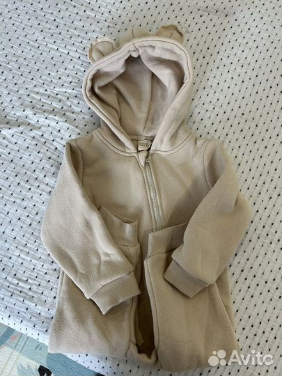 Флисовый комбинезон