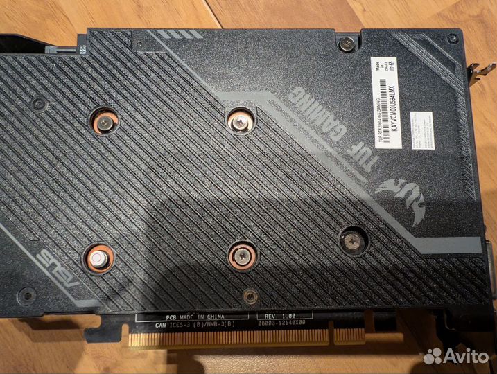 Видеокарта Asus GeForce RTX 2060 TUF gaming OC