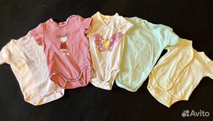 Одежда для новорожденных на девочку пакетом 0-3мес