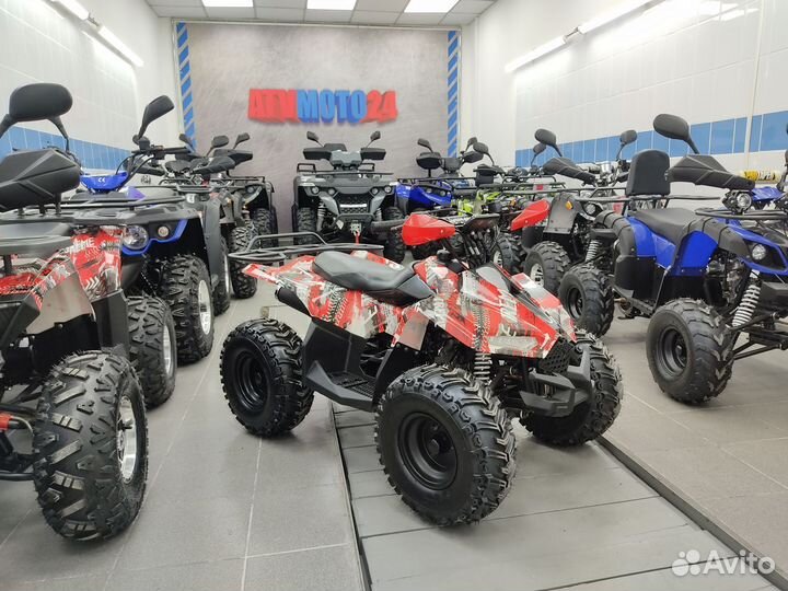 Квадроцикл Raptor 110 R7 (красный)