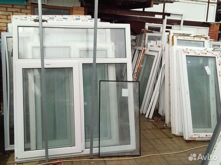 Окна пластиковые бу