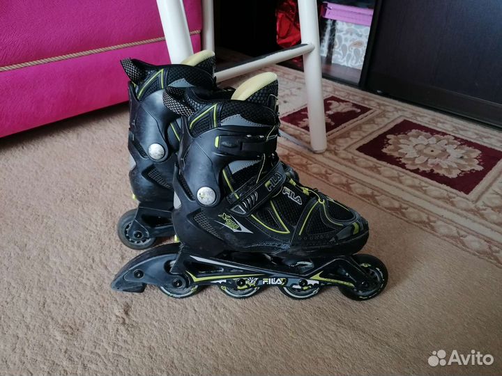 Ролики fila x-one взрослые 38-41 размер