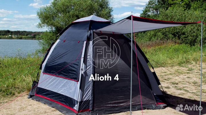 Палатка автоматическая FHM Alioth 4 black-out