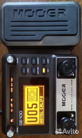 Гитарный процессор эффектов