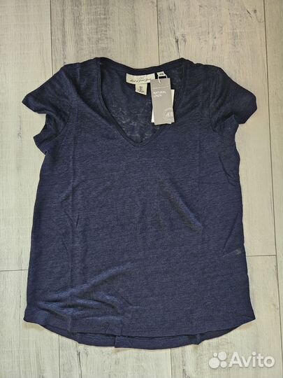 Футболка HM лен