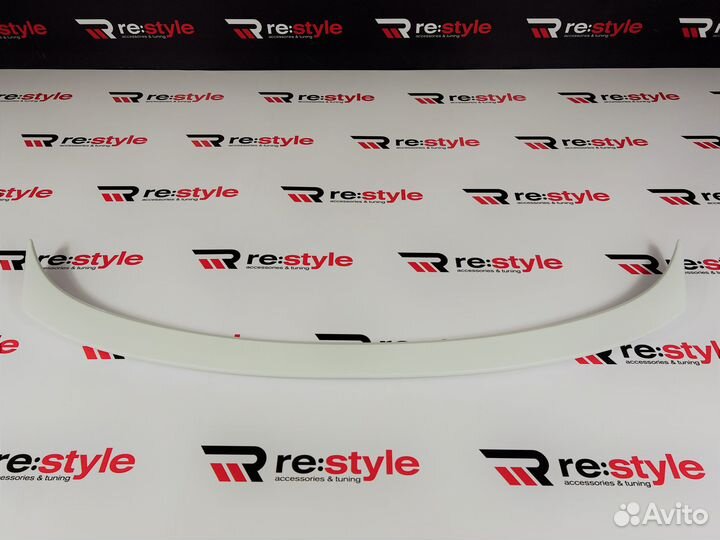 Спойлер На багажник Camry 70 Белый перл