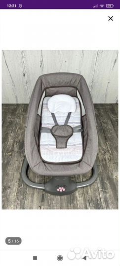 Детские качели шезлонг